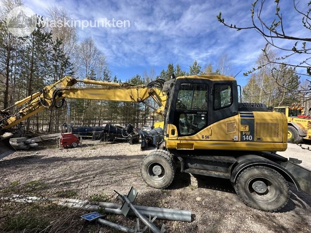 2007 Komatsu PW140-7 Wheel Excavator