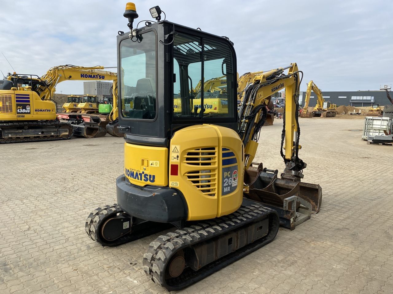 2020 Komatsu PC26MR-3 Mini Excavator