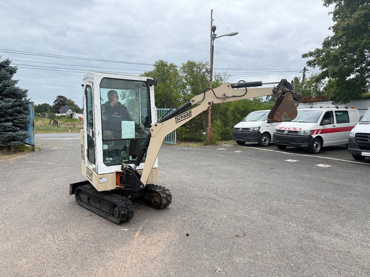 1995 Schaeff HR 12 Mini Excavator