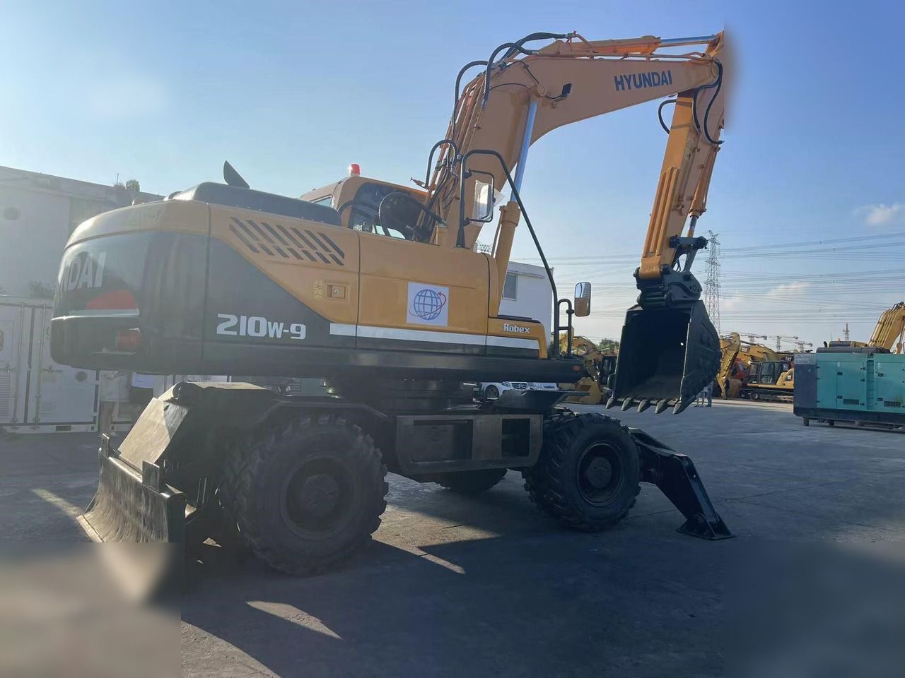 2021 Hyundai R210W-9 Wheel Excavator