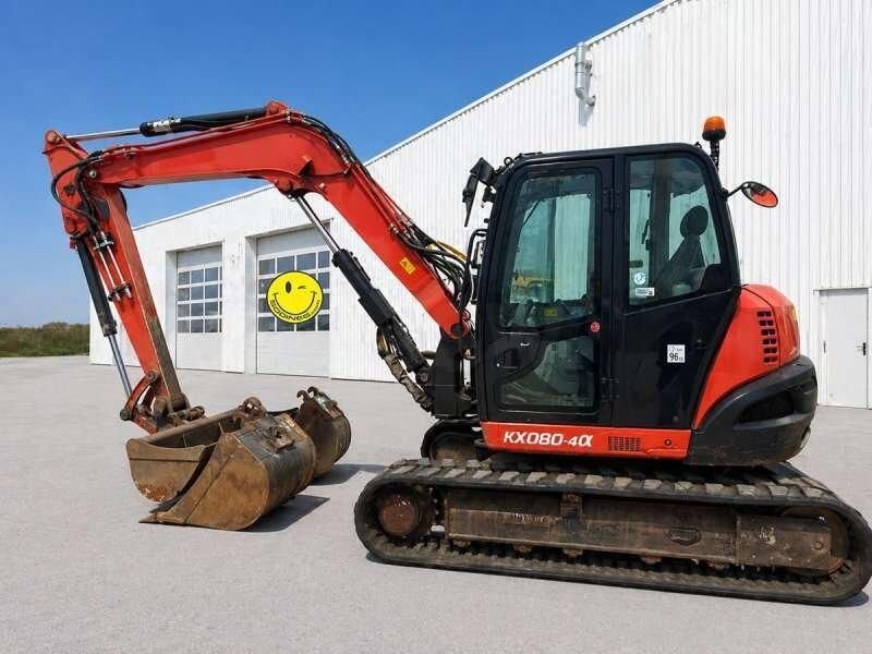 2018 Kubota KX080-4A Crawler Excavator