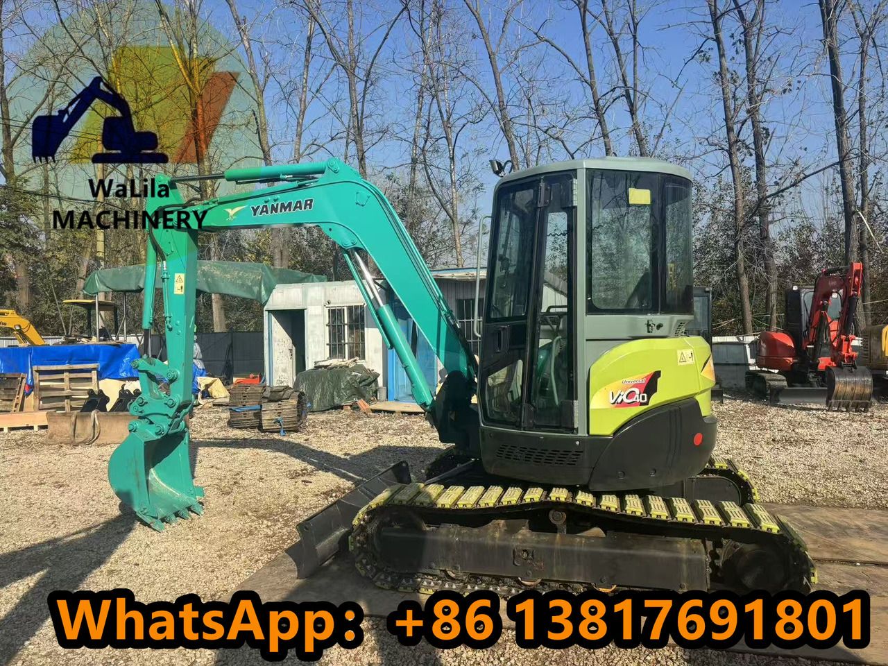2023 Yanmar VIO40 Mini Excavator