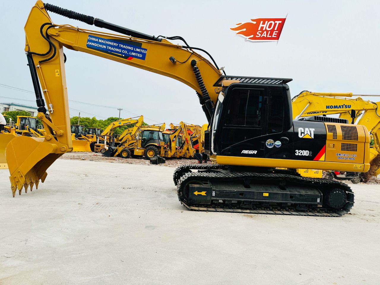 2020 Caterpillar 320D Гусеничний екскаватор