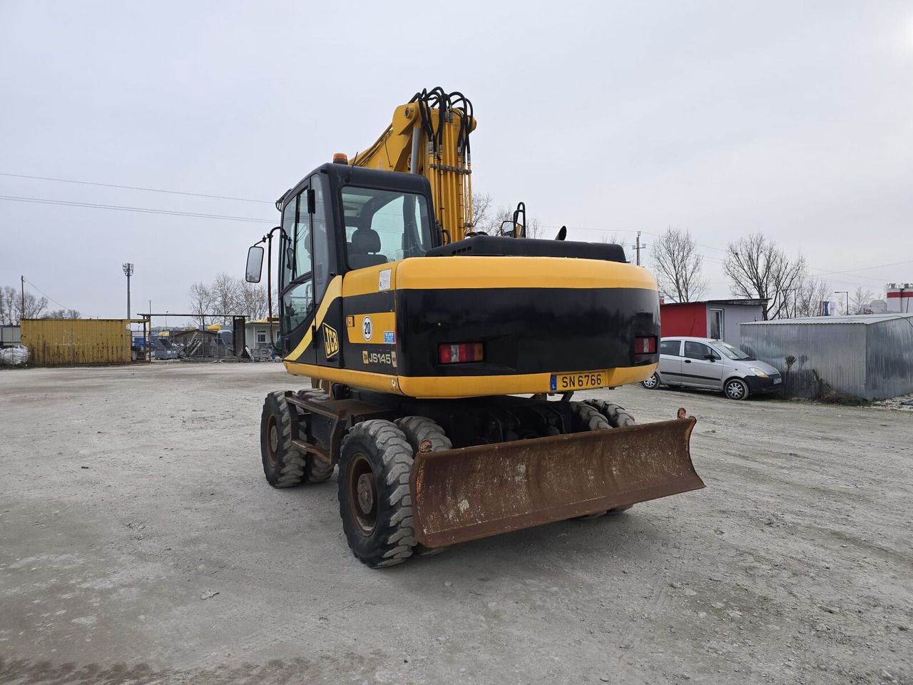 2007 JCB JS145W Wheel Excavator