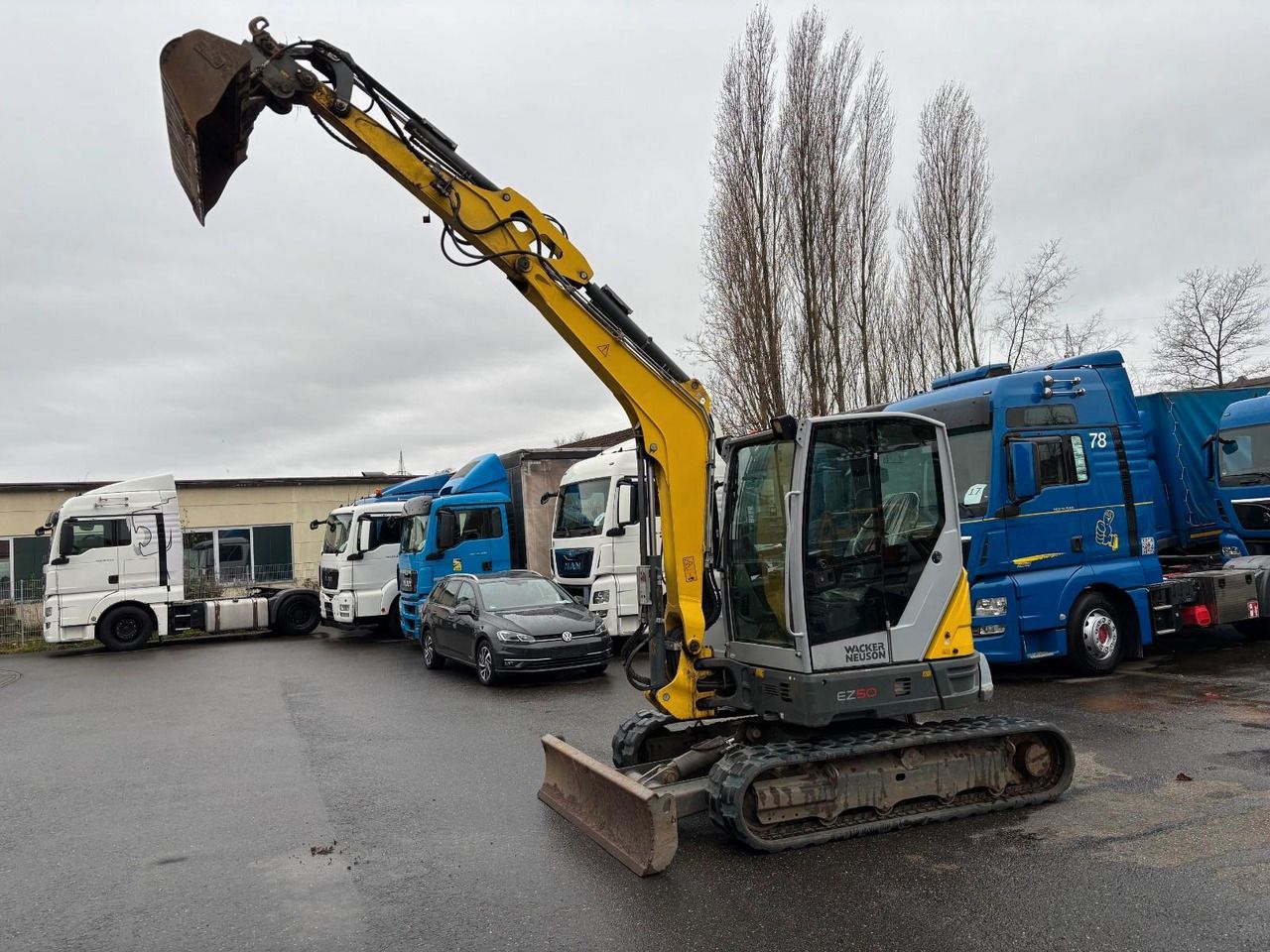 2021 Wacker Neuson EZ50 Minikoparka