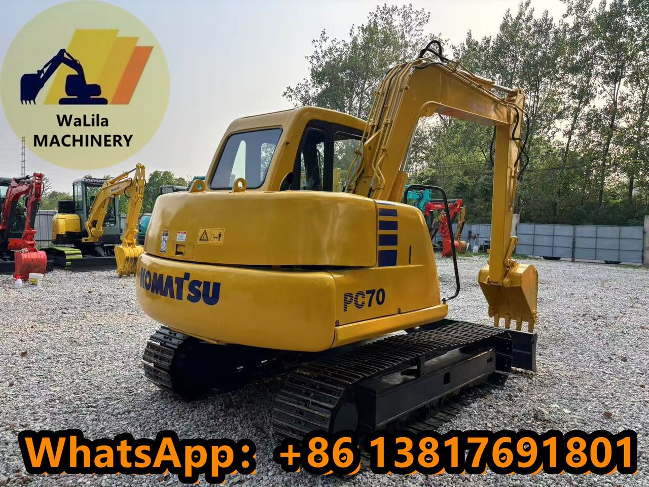 2019 Komatsu PC70 Mini Excavator