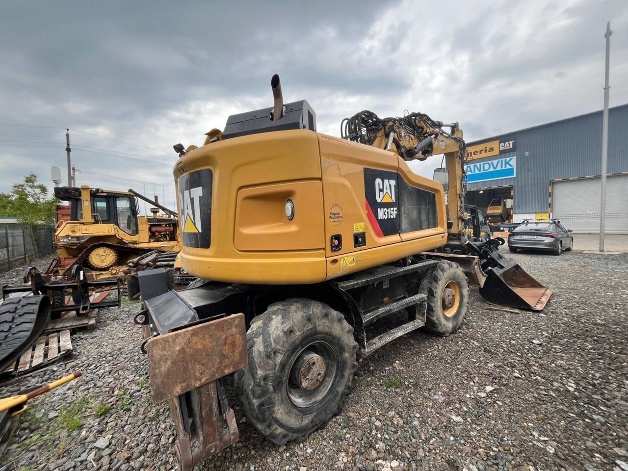 2018 Caterpillar M315F Wheel Excavator