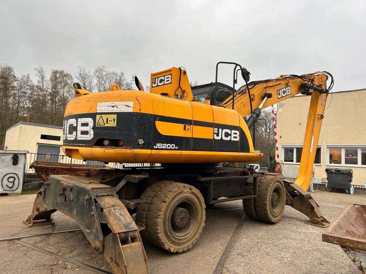 2011 JCB JS200WHRC Wheel Excavator