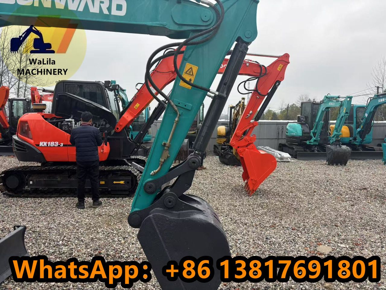 2023 Sunward SWE70 Mini Excavator