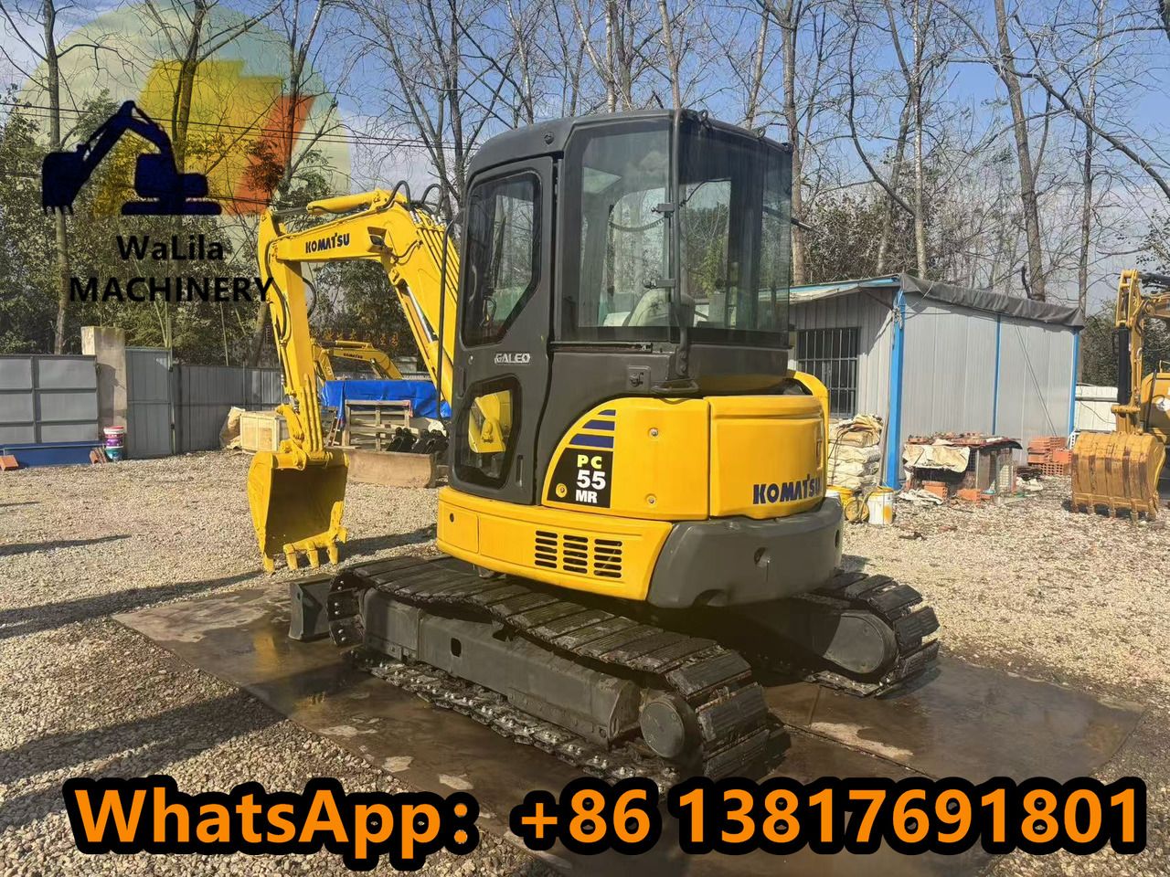 2023 Komatsu PC55MR-3 Mini Excavator