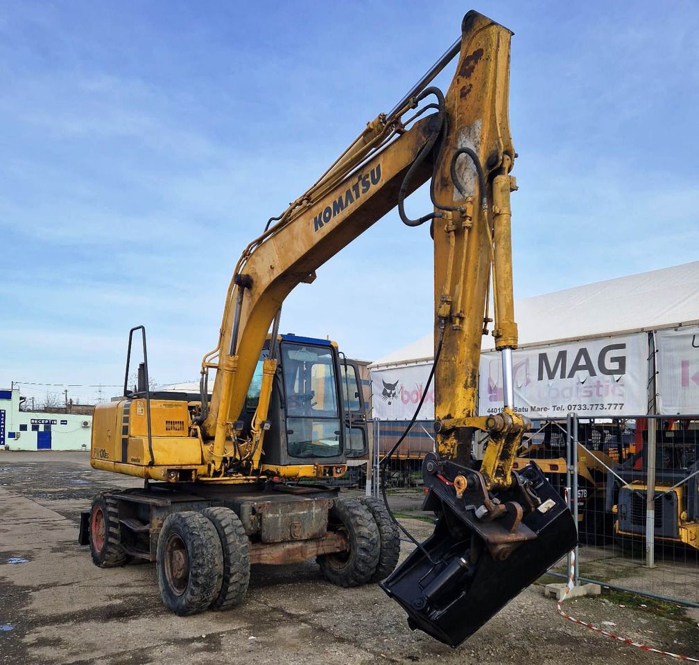 1998 Komatsu PW130ES-6K Wheel Excavator
