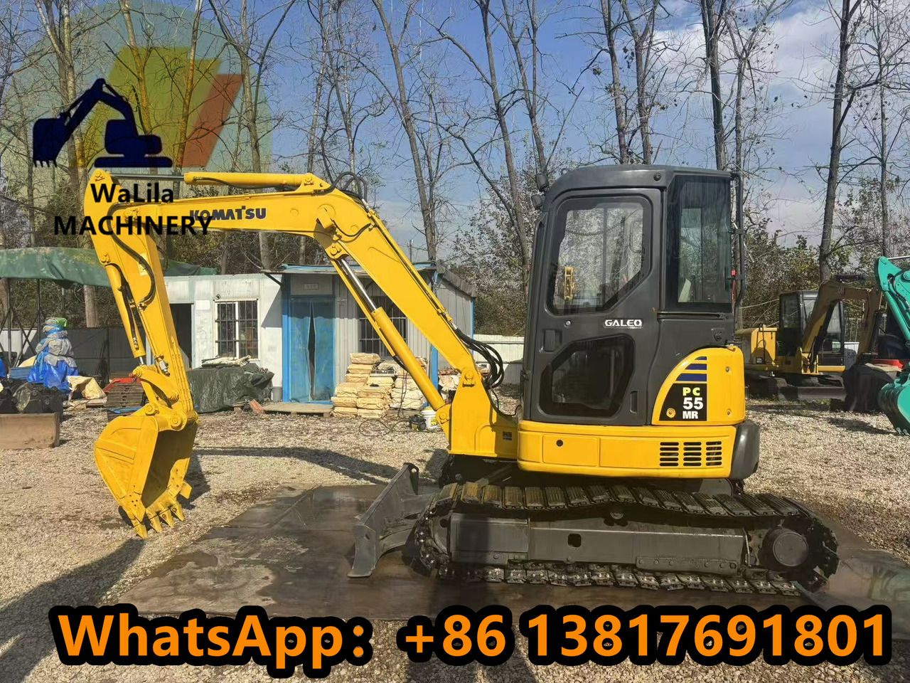 2023 Komatsu PC55MR-3 Mini Excavator