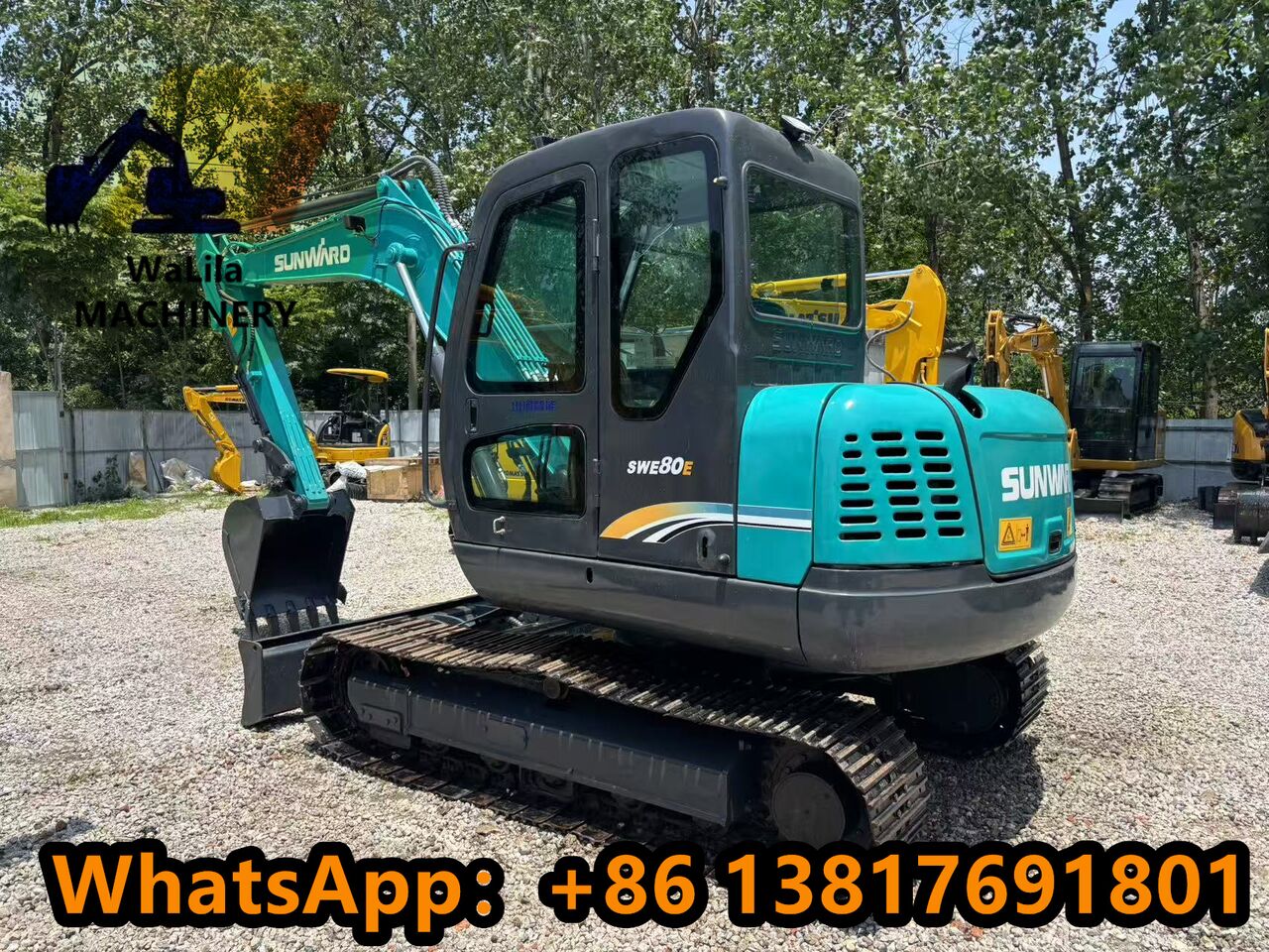 2024 Sunward SWE80N9 Mini Excavator