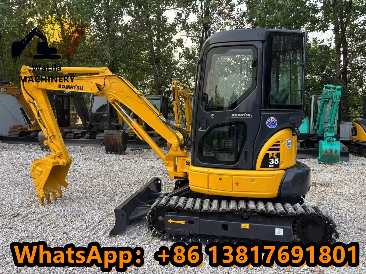 2024 Komatsu PC35MR-3 Mini Excavator