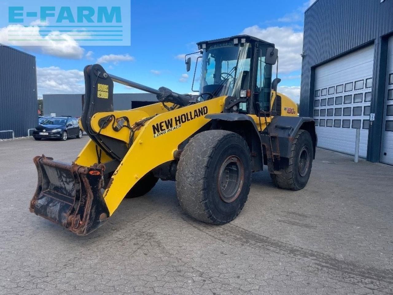 2018 New Holland W190D LONG REACH Mini Excavator