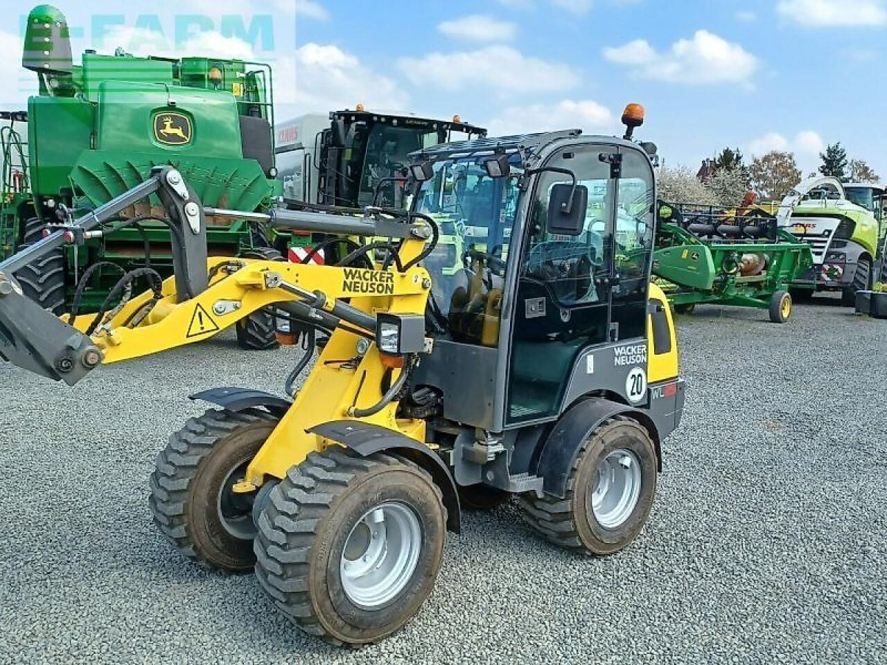 2020 Wacker Neuson WL 25 Mini Excavator