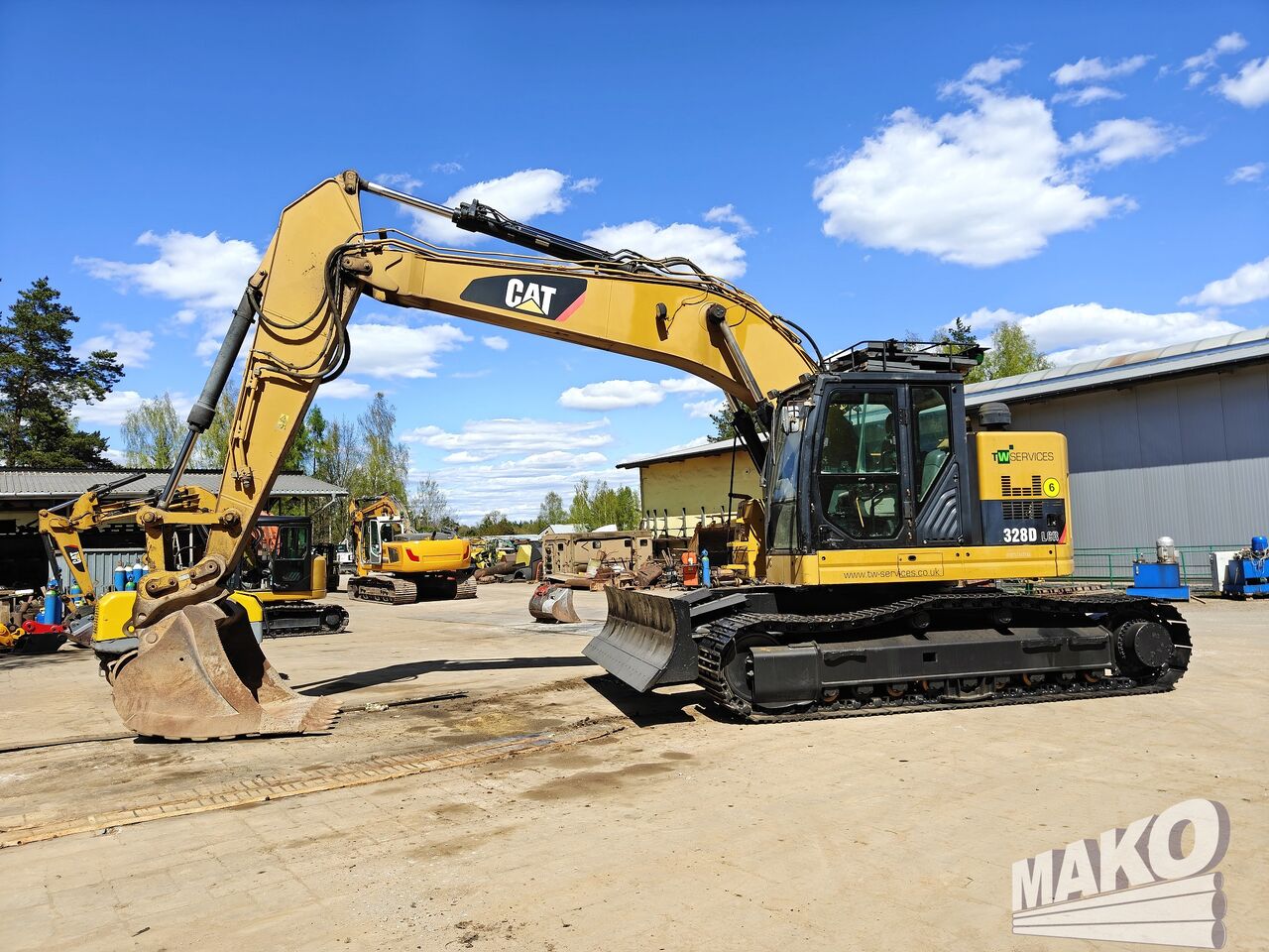 2012 Caterpillar 328D LCR Crawler Excavator