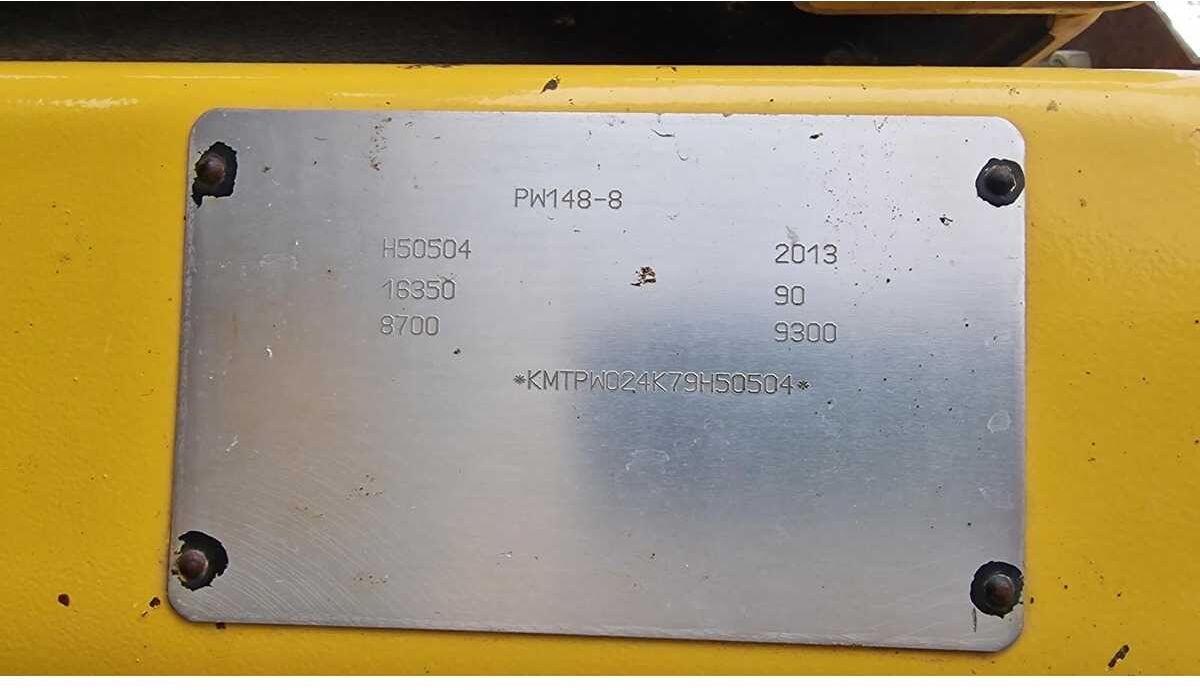 Komatsu PW148-8 Wheel Excavator