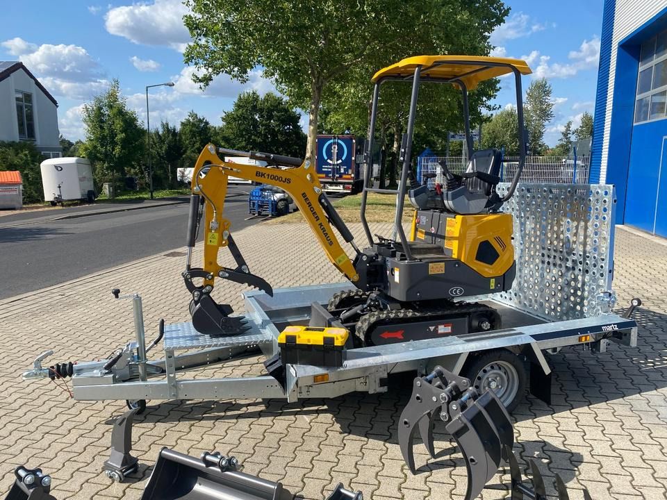 Berger Kraus BK1000JS Mini Excavator