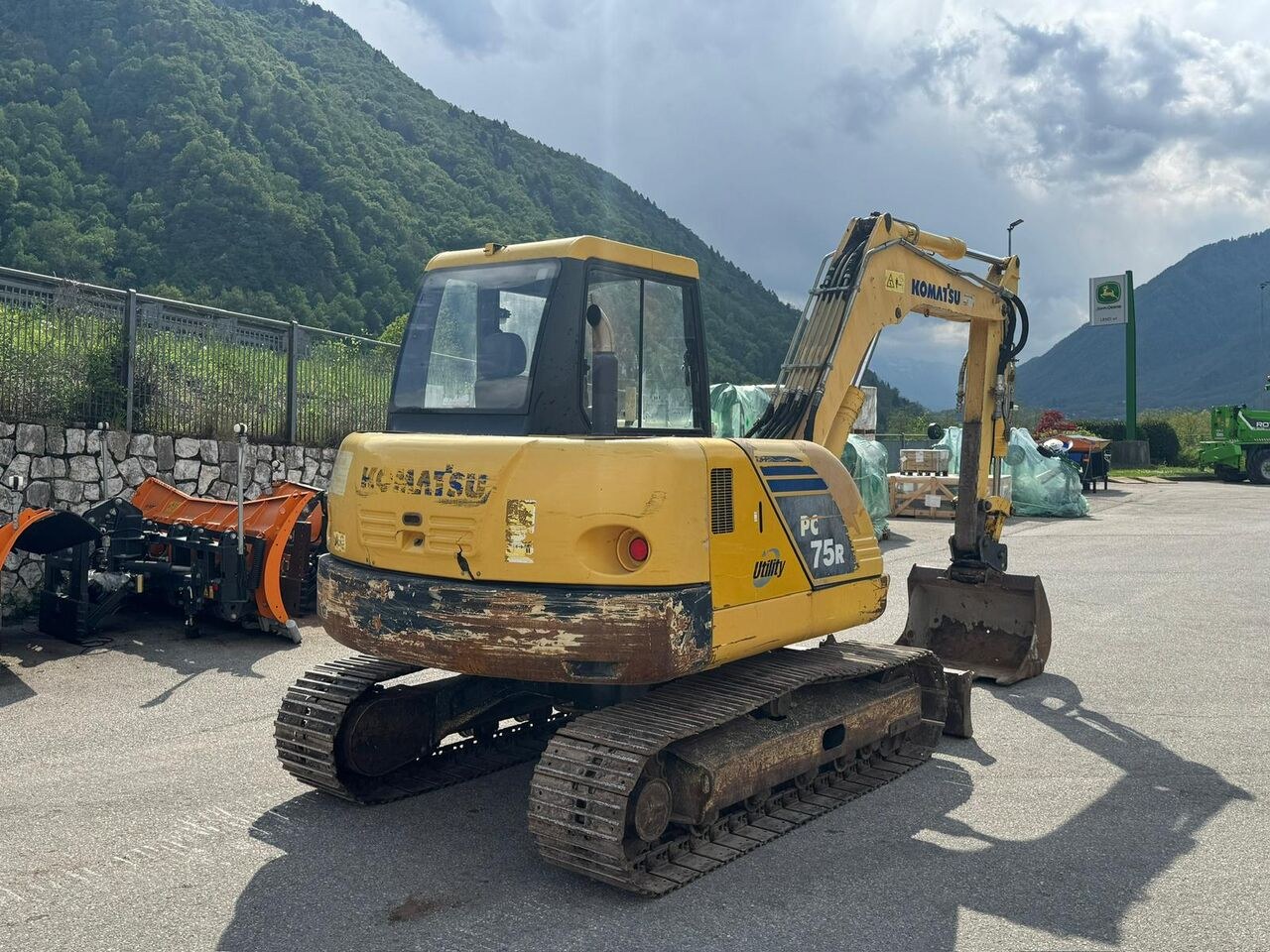 2006 Komatsu PC 75R Mini Excavator