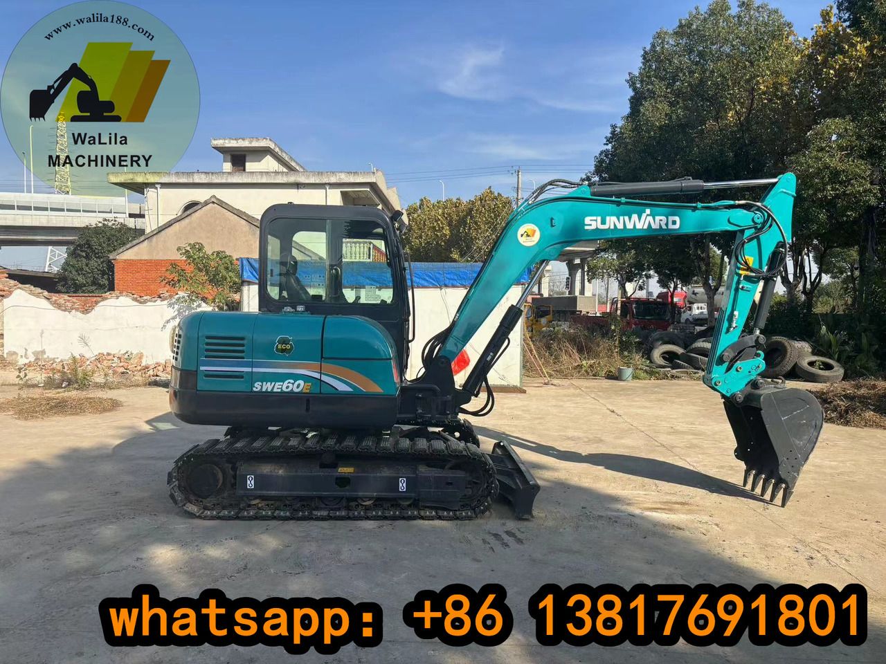 2023 Sunward SWE60 Mini Excavator