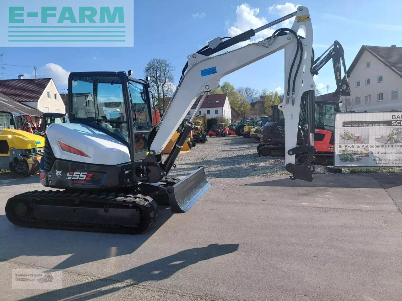 2021 Bobcat E55 Z Mini Excavator