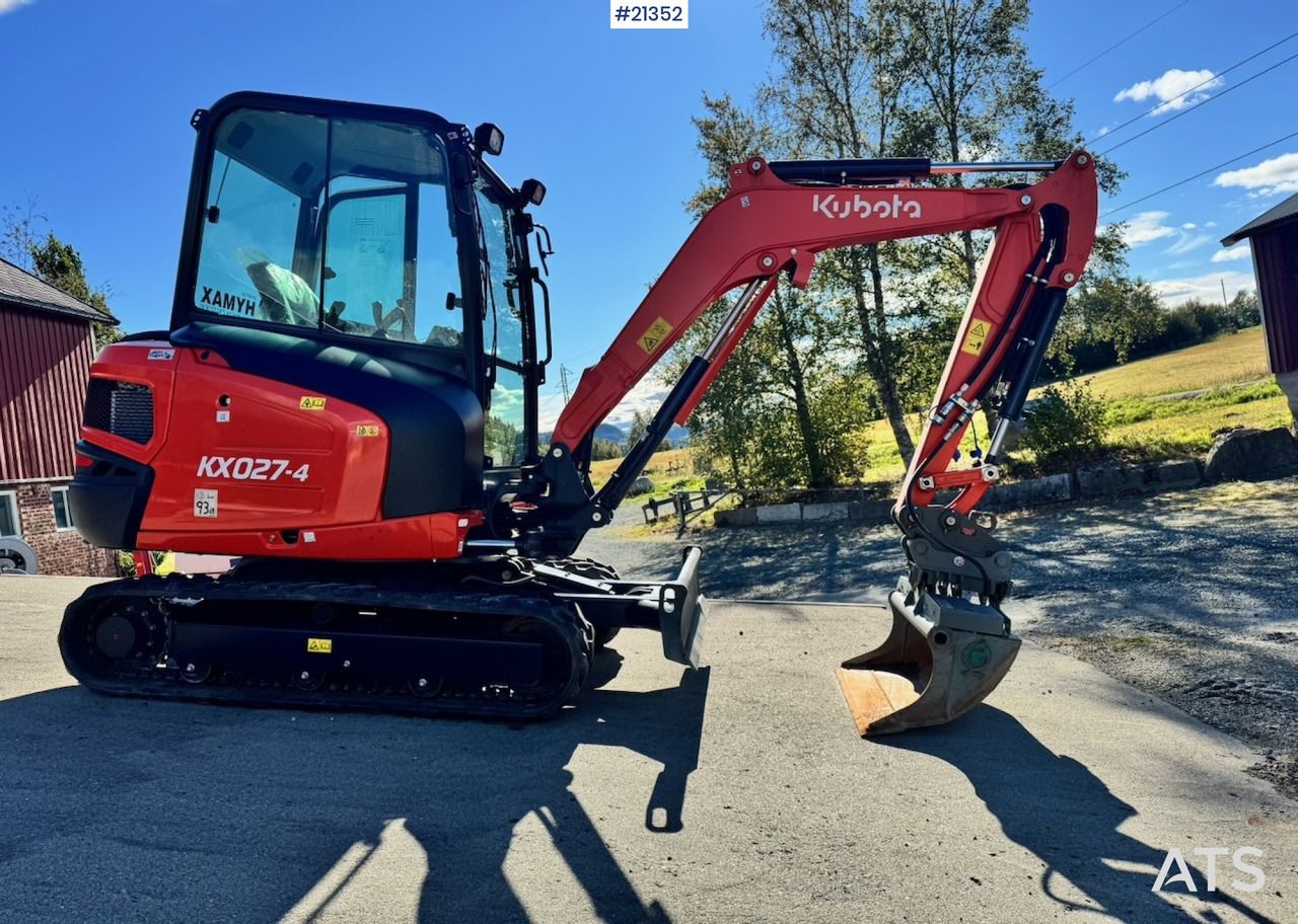 2022 Kubota KX027-4 Mini Excavator