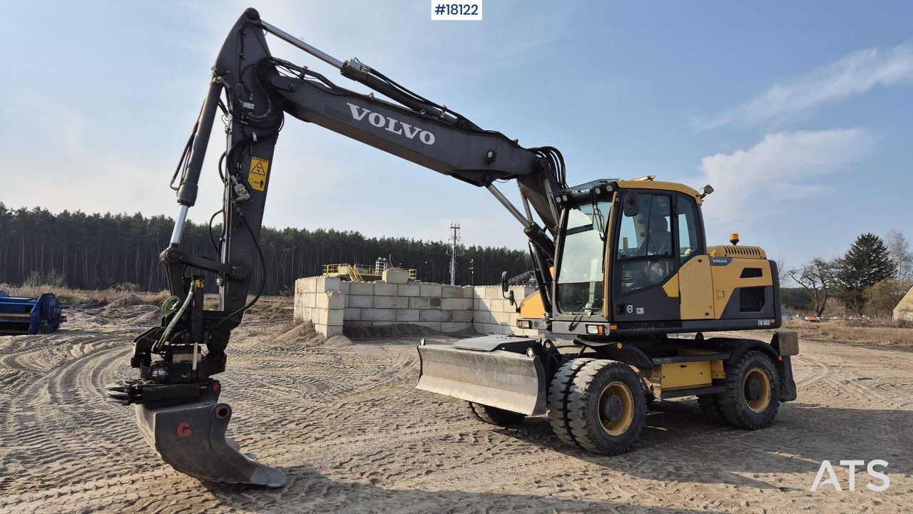 2014 Volvo EW160D Wheel Excavator