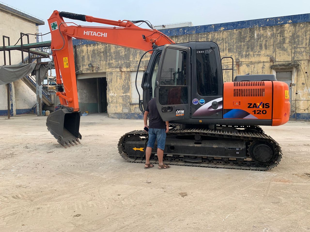 2023 Hitachi ZX120 Crawler Excavator