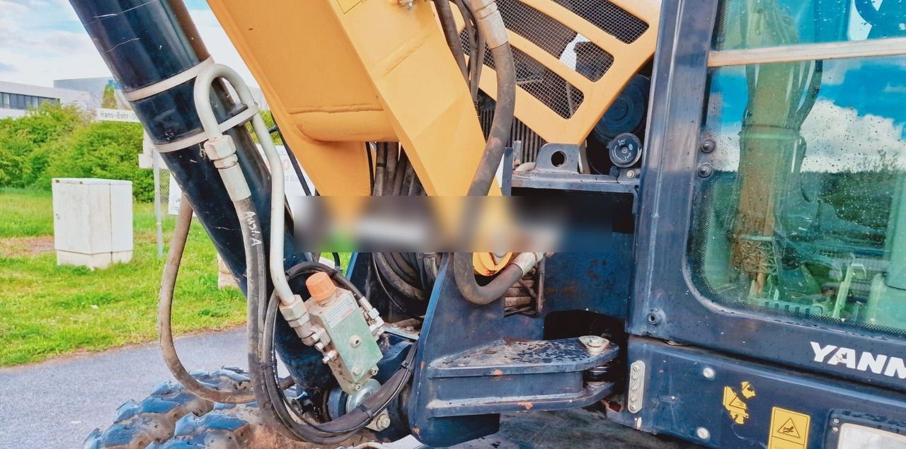2020 Yanmar B95W Wheel Excavator