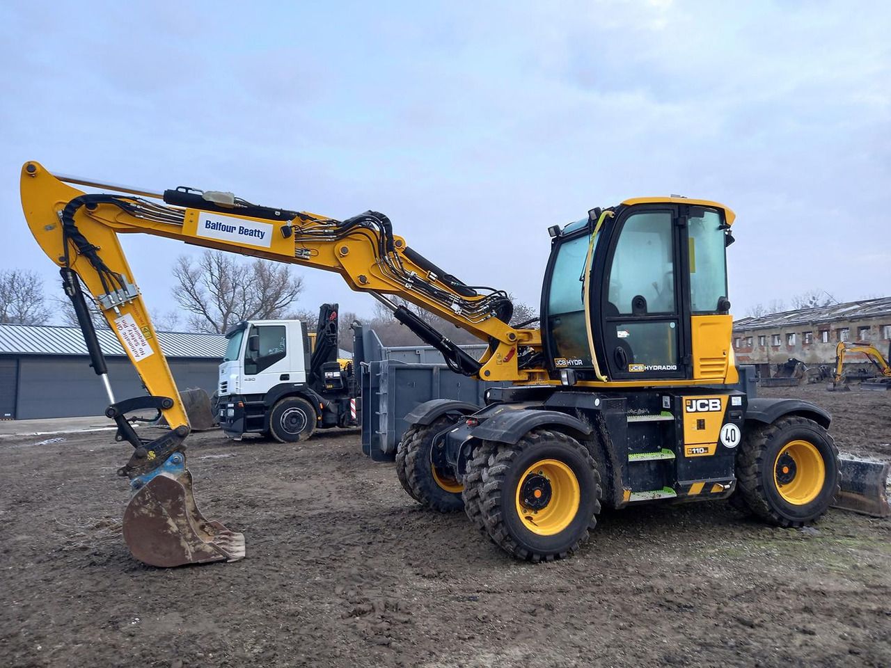 2017 JCB HYDRADIG Wheel Excavator