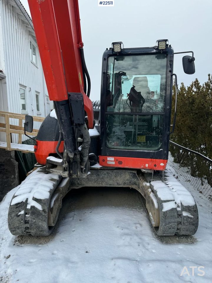 2018 Kubota KX080-4A Crawler Excavator