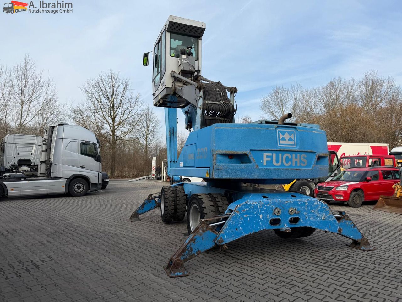 2007 Terex MHL320 Wheel Excavator