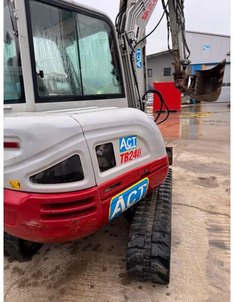 2017 Takeuchi TB240 Mini Excavator