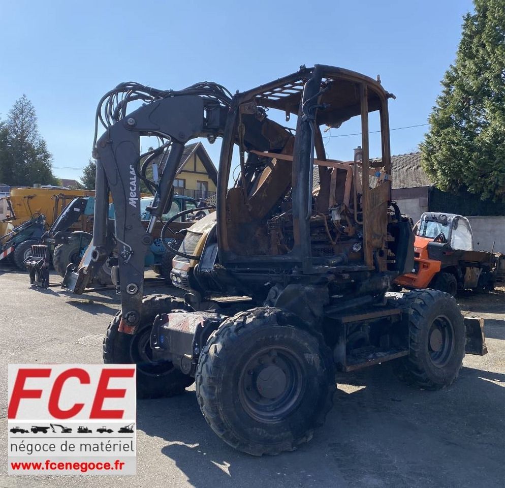 2017 Mecalac 7MWR Wheel Excavator