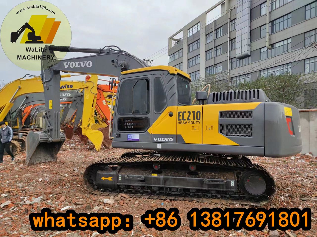 2023 Volvo EC210 Rupsgraafmachine