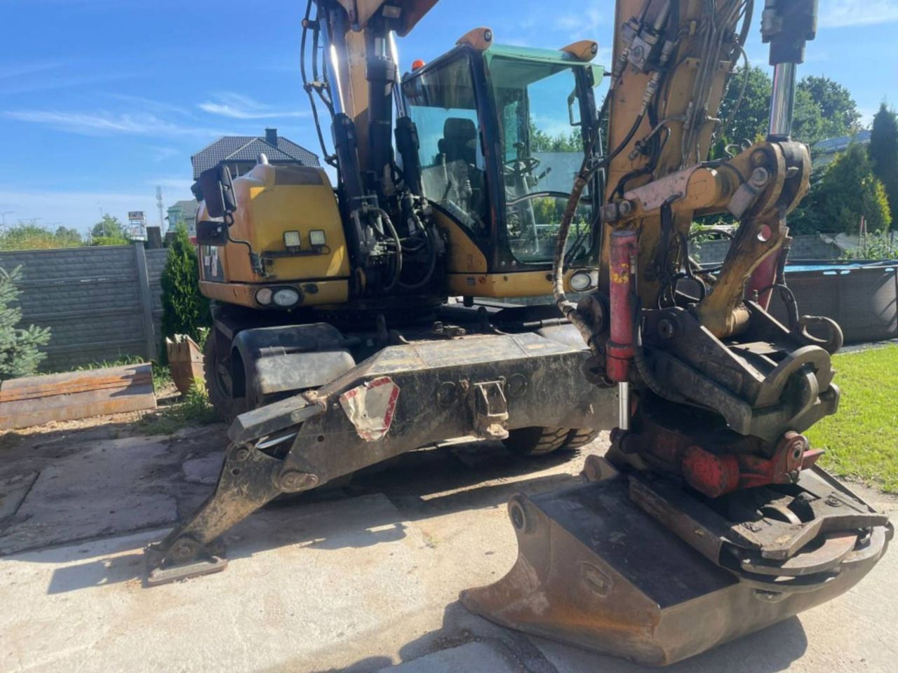 2008 Caterpillar M315D Wheel Excavator