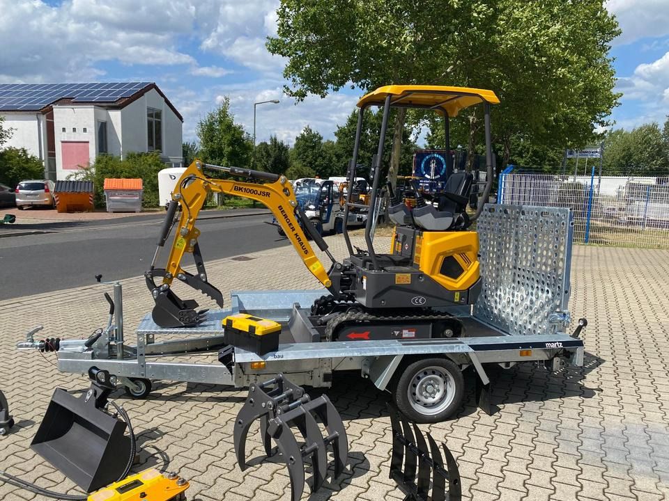 Berger Kraus BK1000JSR Mini Excavator