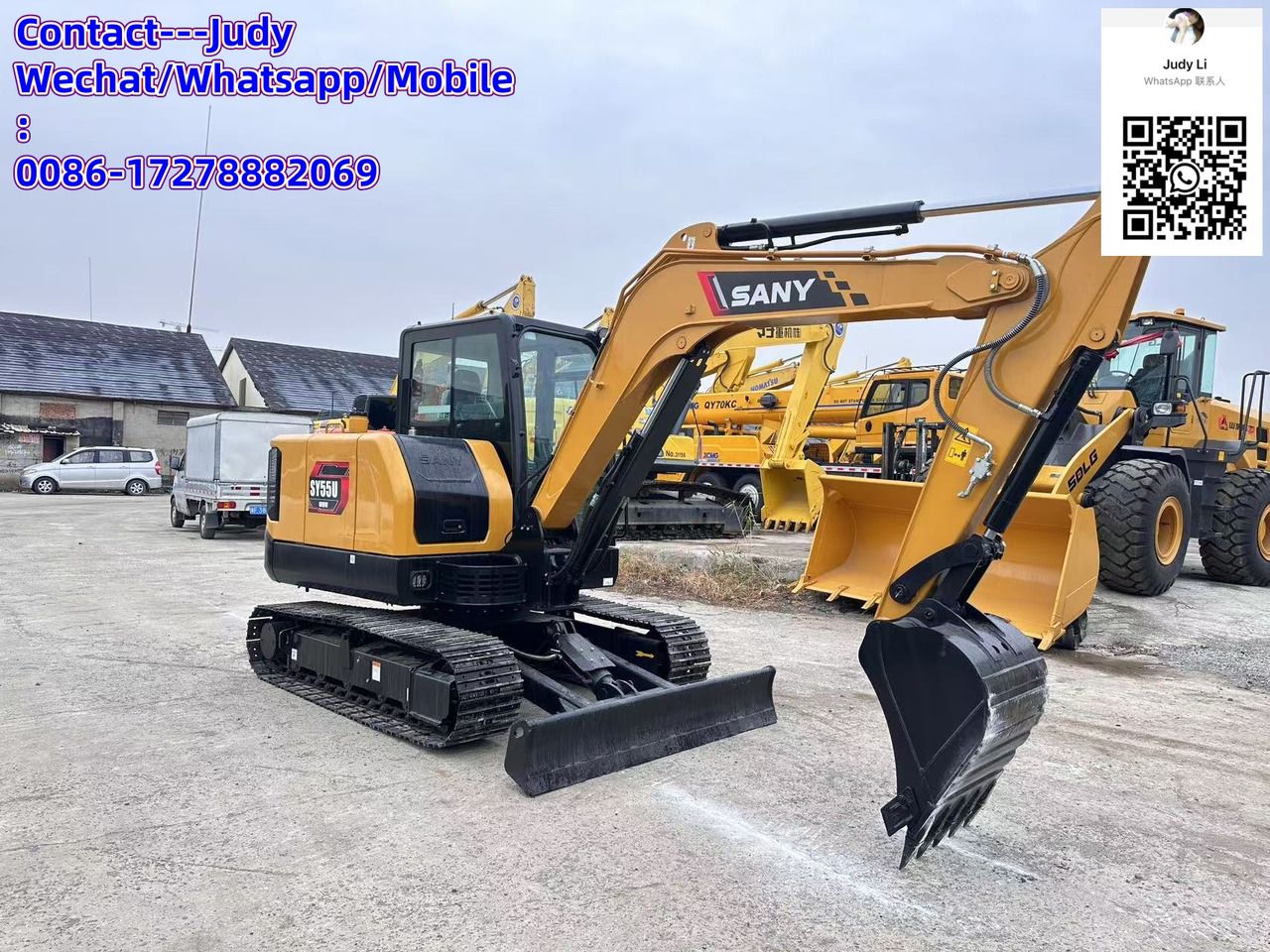 2026 Sany SY55U Mini Excavator