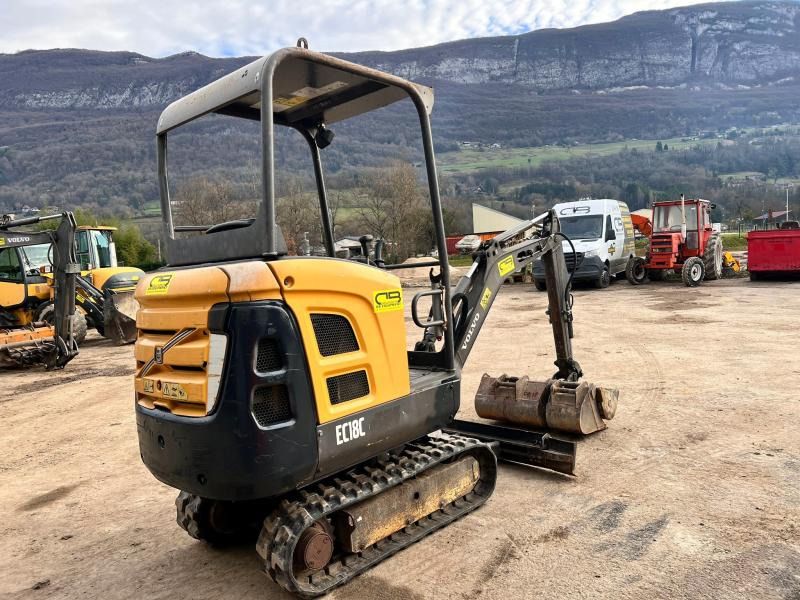 2015 Volvo EC18C Mini Excavator