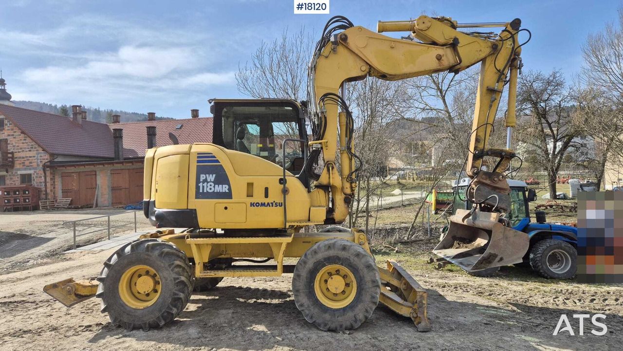 2013 Komatsu PW118 MR-8 Wheel Excavator