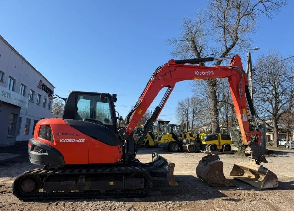 2022 Kubota KX080-4ALFA 2 Crawler Excavator