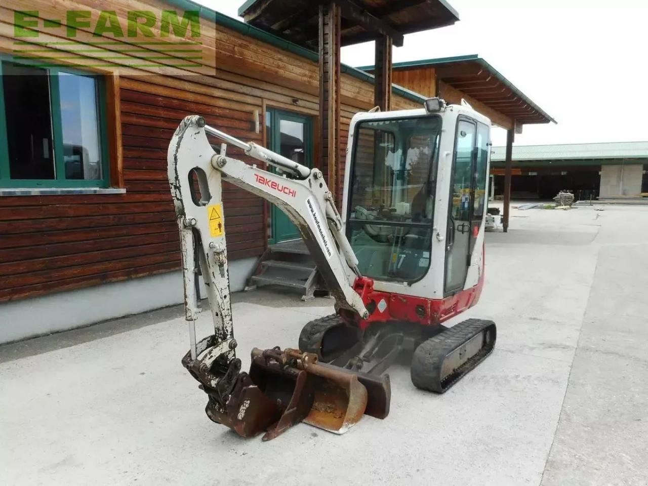 2015 Takeuchi TB216 Mini Excavator