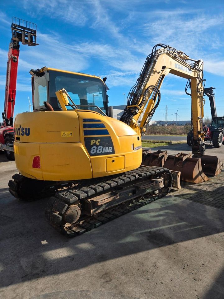 2016 Komatsu PC88MR-10 Mini Excavator