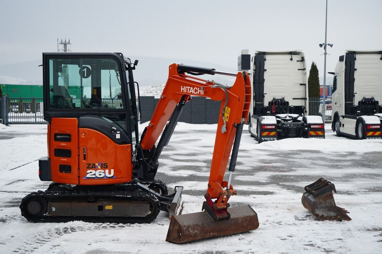 2022 Hitachi ZX26U-6 Mini Excavator