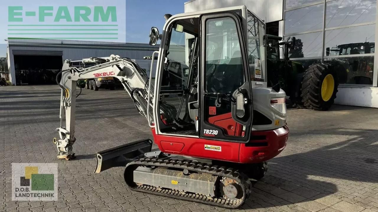 2018 Takeuchi TB230 V3 Mini Excavator