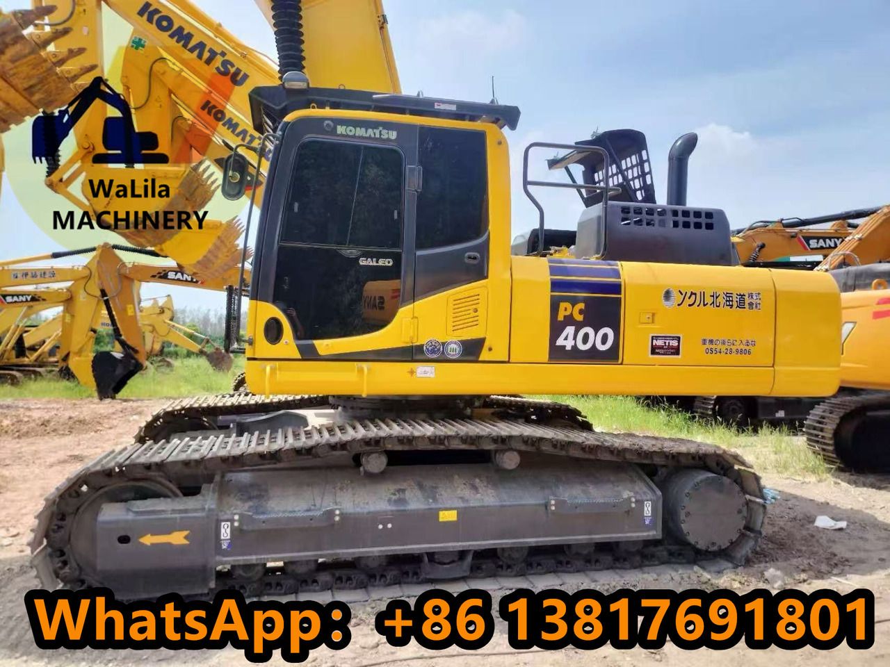 2022 Komatsu PC400-8 Crawler Excavator