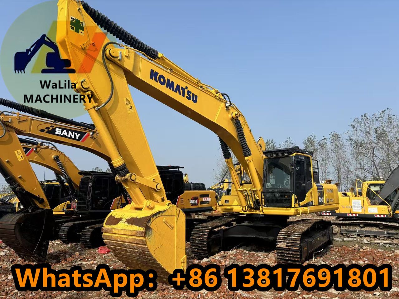 2022 Komatsu PC400-8 Crawler Excavator