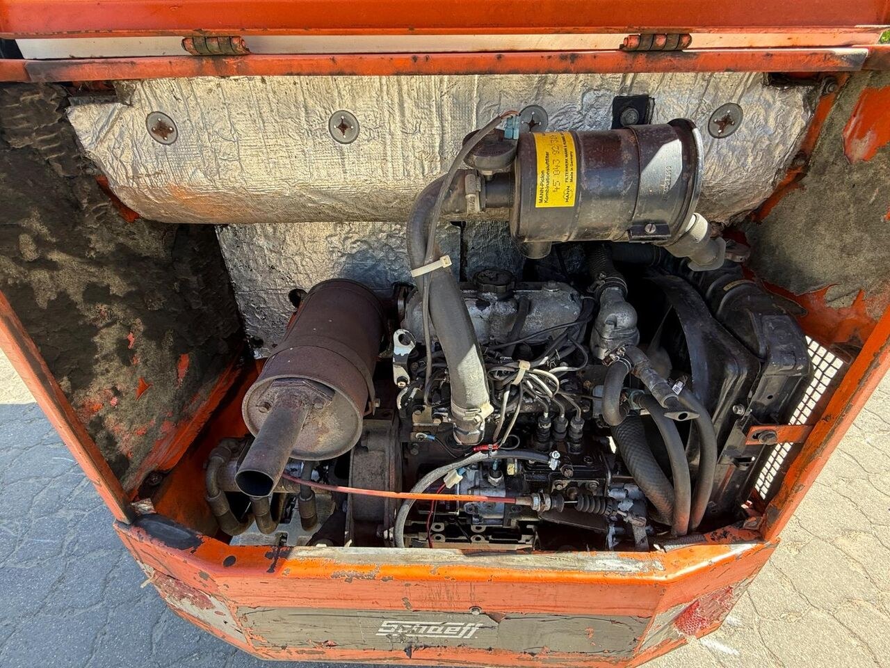 1990 Schaeff HR02 Mini Excavator