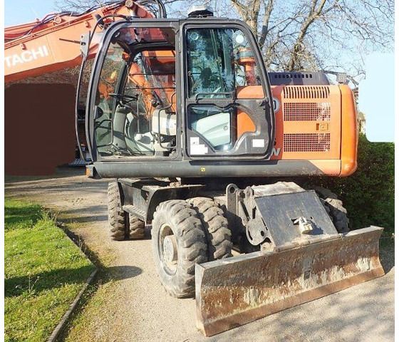 2014 Hitachi ZX140W-5 Wheel Excavator